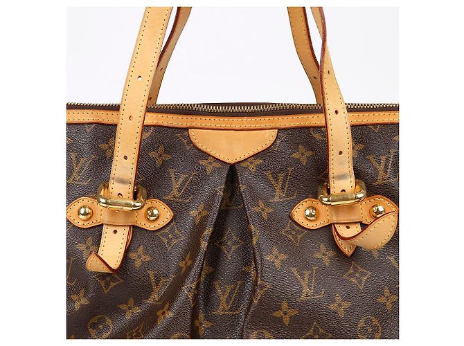 Louis Vuitton Palermo GM Schultertasche Braun - Ansicht 4