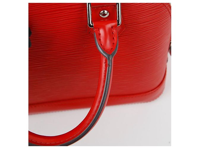 Louis Vuitton Borsa a Spalla Alma BB Rosso - vista 10
