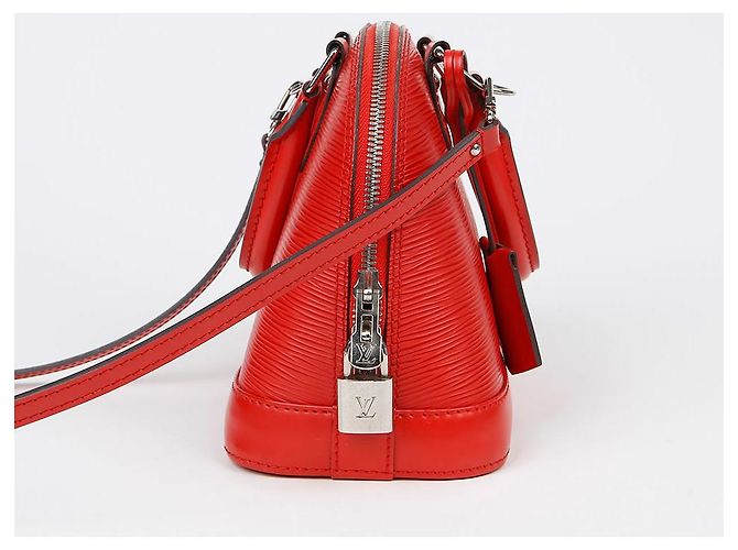 Louis Vuitton Borsa a Spalla Alma BB Rosso - vista 11