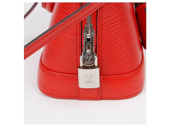 Louis Vuitton Borsa a Spalla Alma BB Rosso - vista 12