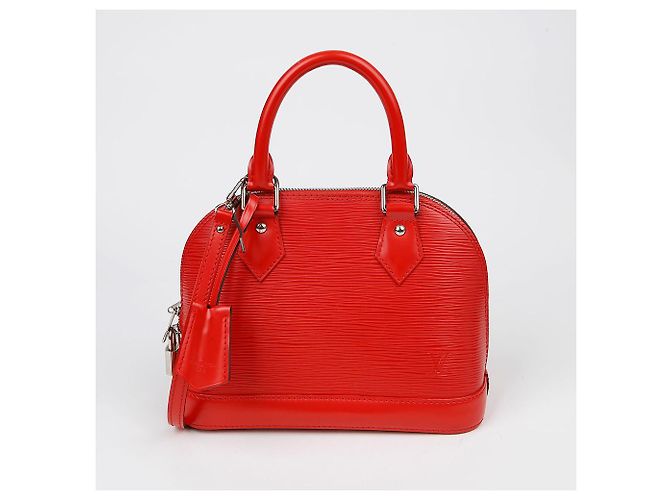 Louis Vuitton Borsa a Spalla Alma BB Rosso - vista 2
