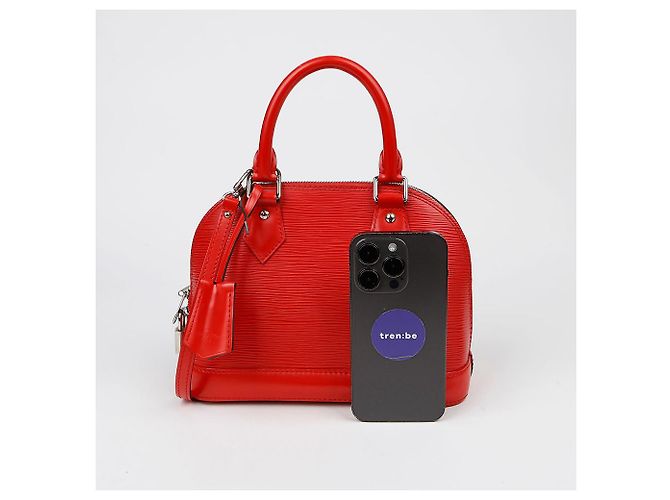 Louis Vuitton Borsa a Spalla Alma BB Rosso - vista 20
