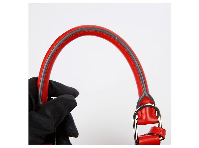 Louis Vuitton Borsa a Spalla Alma BB Rosso - vista 3