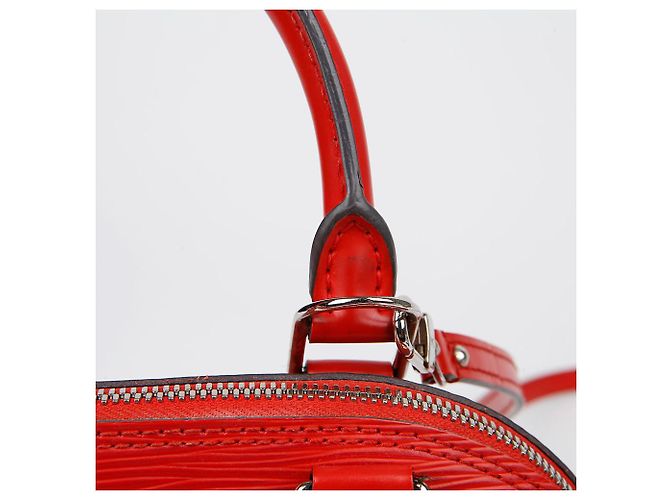 Louis Vuitton Borsa a Spalla Alma BB Rosso - vista 4