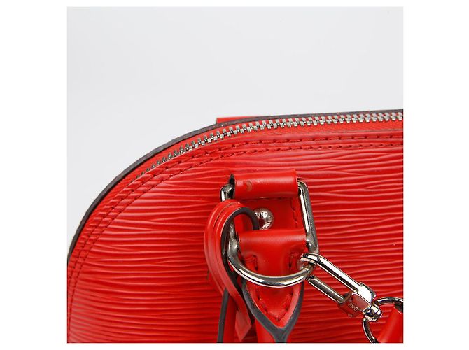 Louis Vuitton Borsa a Spalla Alma BB Rosso - vista 5