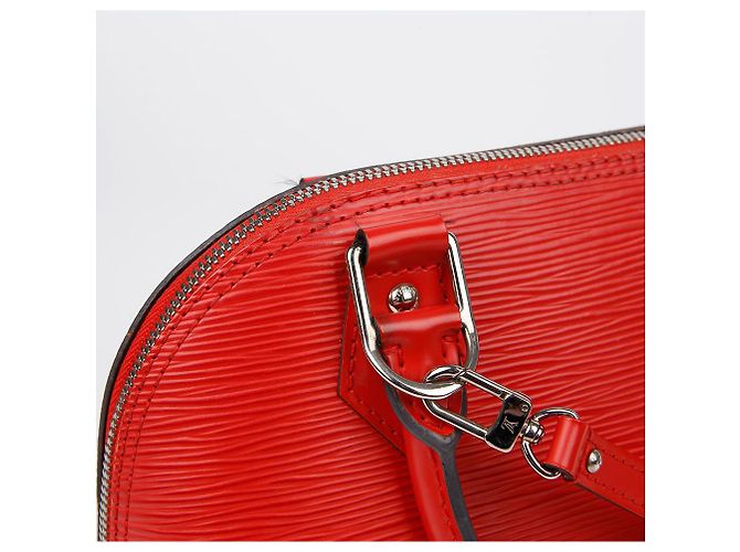 Louis Vuitton Borsa a Spalla Alma BB Rosso - vista 9