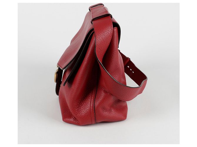 Gucci Borsa a tracolla GG Marmont Rosso - vista 3