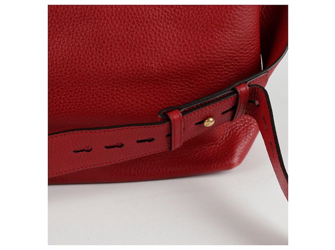 Gucci Borsa a tracolla GG Marmont Rosso - vista 5