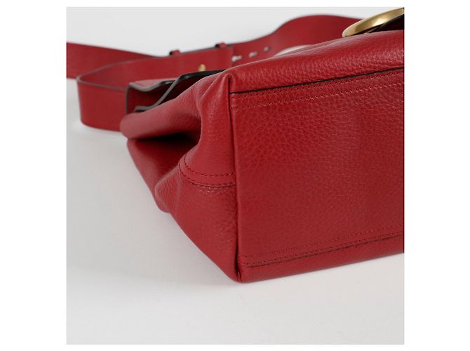 Gucci Borsa a tracolla GG Marmont Rosso - vista 8
