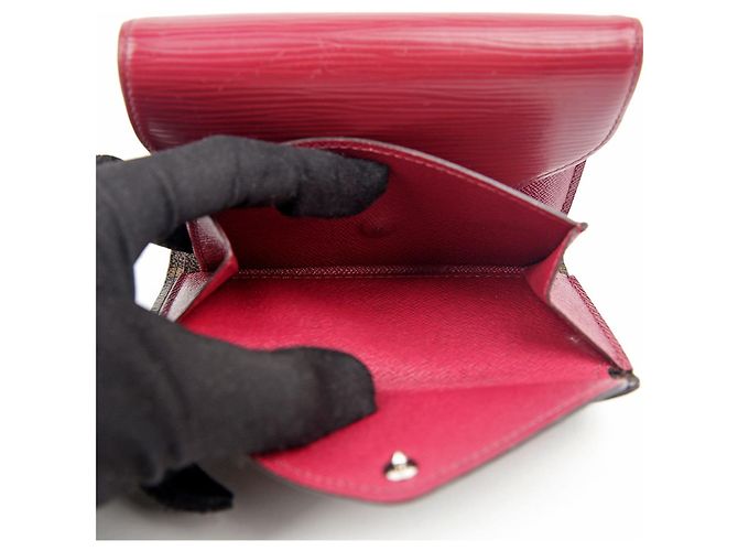 Louis Vuitton Piccola wallet Marie Louise Rosa - vista 16