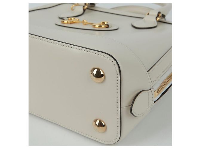 Gucci Medium Tote Bag mit Horsebit Weiß - Ansicht 12