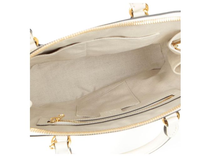 Gucci Medium Tote Bag mit Horsebit Weiß - Ansicht 15