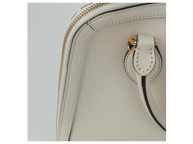 Gucci Medium Tote Bag mit Horsebit Weiß - Ansicht 7