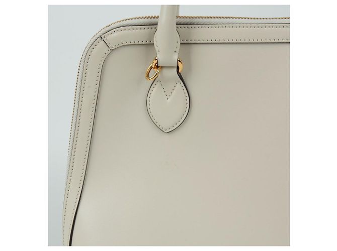 Gucci Medium Tote Bag mit Horsebit Weiß - Ansicht 8