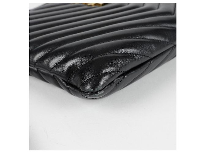 Saint Laurent Clutch Monogram Negro - vista 11