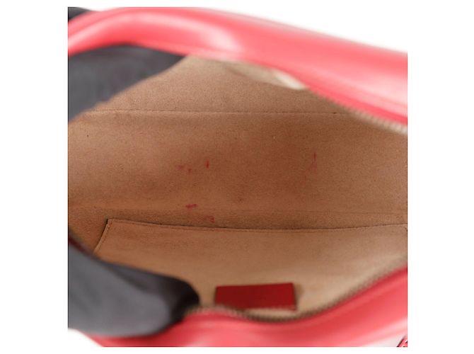 Gucci Borsa a Spalla GG Marmont Small Rosso - vista 11