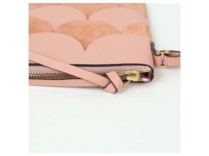 Burberry Borsa a tracolla con spalline a forma di conchiglia Rosa - vista 10