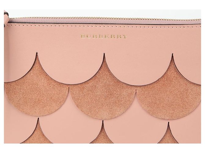 Burberry Borsa a tracolla con spalline a forma di conchiglia Rosa - vista 3