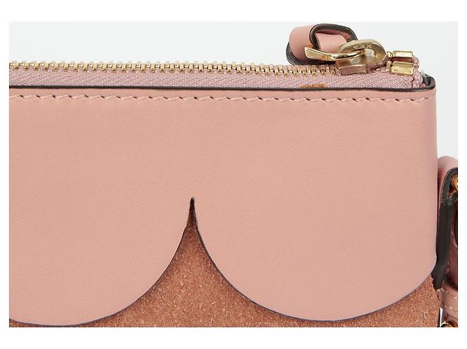 Burberry Borsa a tracolla con spalline a forma di conchiglia Rosa - vista 5
