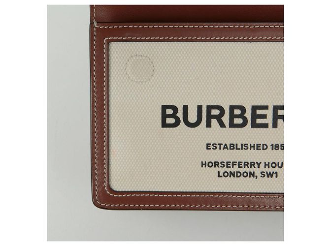 Burberry Borsa a tracolla Hosperry Pocket Marrone - vista 4