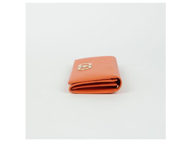 Salvatore Ferragamo Cartera larga Gancini Naranja - vista 5