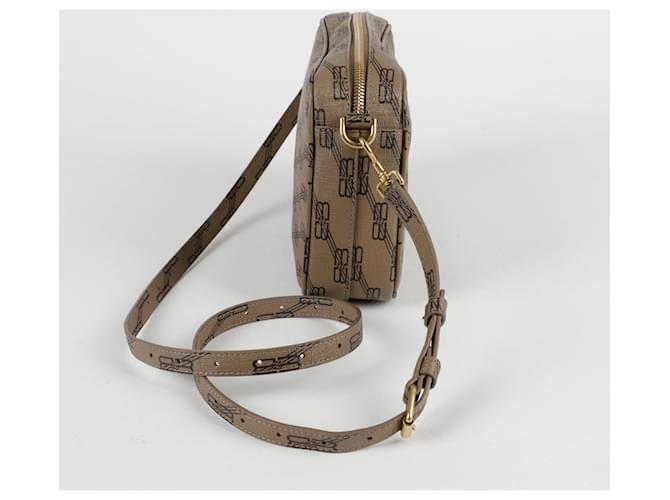 Balenciaga Borsa a tracolla BB Logo Camera Marrone - vista 3