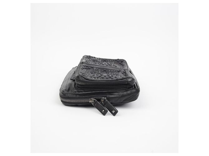 Valentino Clutch de Documentos con Estrellas Negro - vista 3