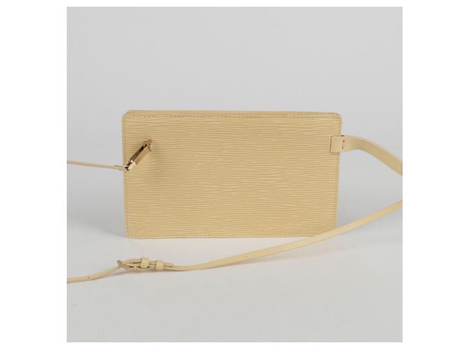 Louis Vuitton Borsa a tracolla Roshel Pouch Giallo - vista 3