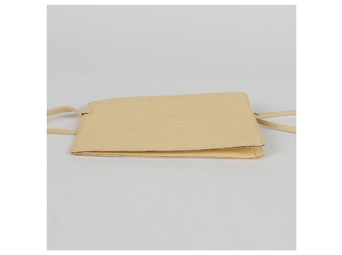 Louis Vuitton Borsa a tracolla Roshel Pouch Giallo - vista 8