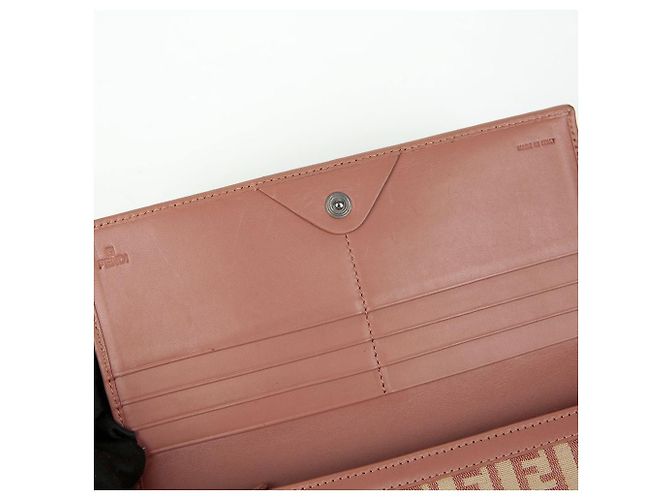 Fendi Juka Long Wallet Braun - Ansicht 10