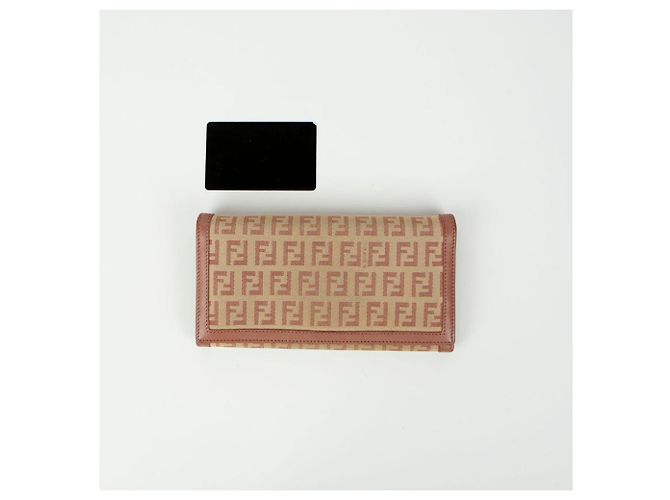 Fendi Juka Long Wallet Braun - Ansicht 14