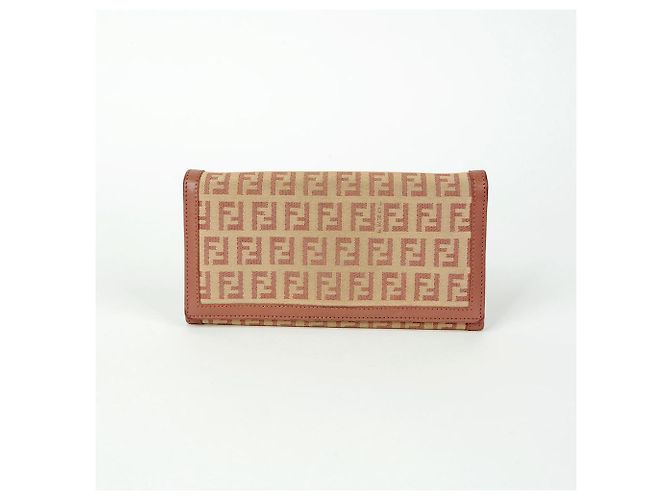 Fendi Juka Long Wallet Braun - Ansicht 2