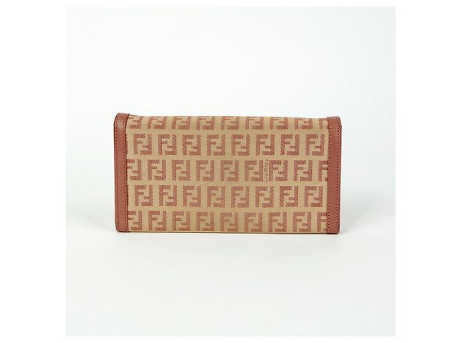 Fendi Juka Long Wallet Braun - Ansicht 3