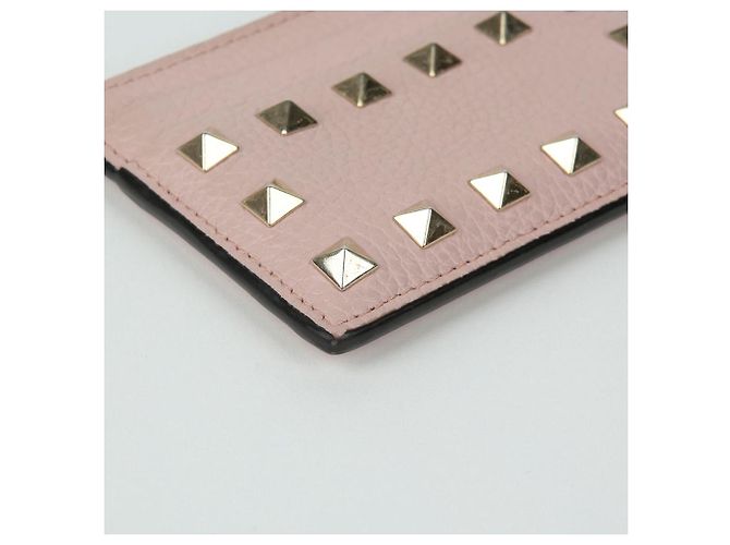 Valentino Tarjetero Rockstud Rosa - vista 7