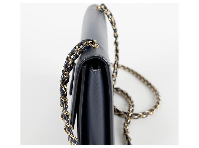 Salvatore Ferragamo Borsa a spalla BARA GINI Blu - vista 4
