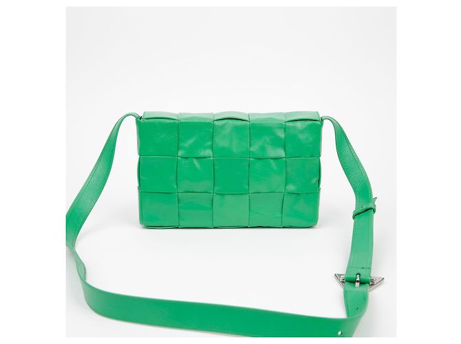 Bottega Veneta Borsa a tracolla Cassette Verde - vista 3