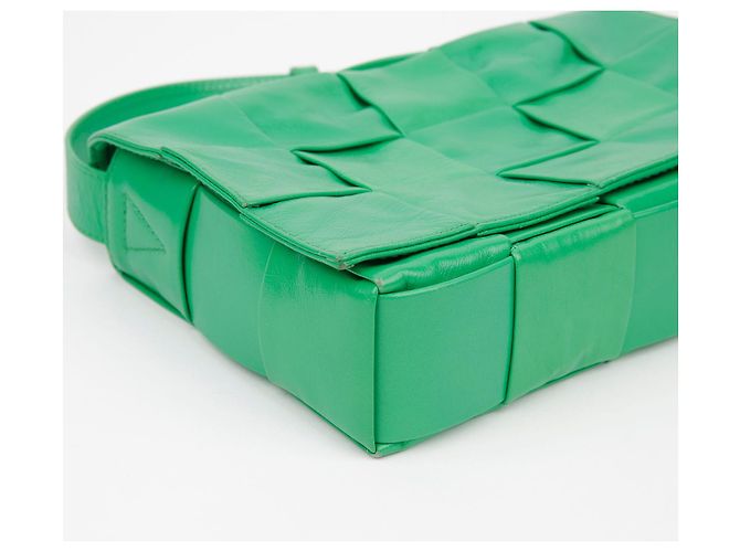 Bottega Veneta Borsa a tracolla Cassette Verde - vista 9