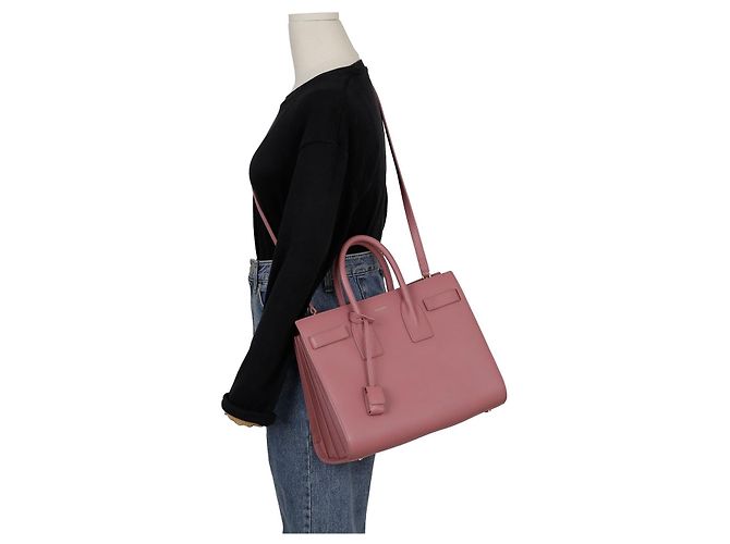 Saint Laurent Bolso Tote Pequeño Sac de Jour - vista 12