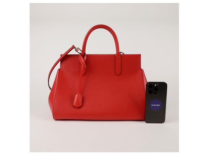 Louis Vuitton Borsa a Spalla Mali MM Rosso - vista 11