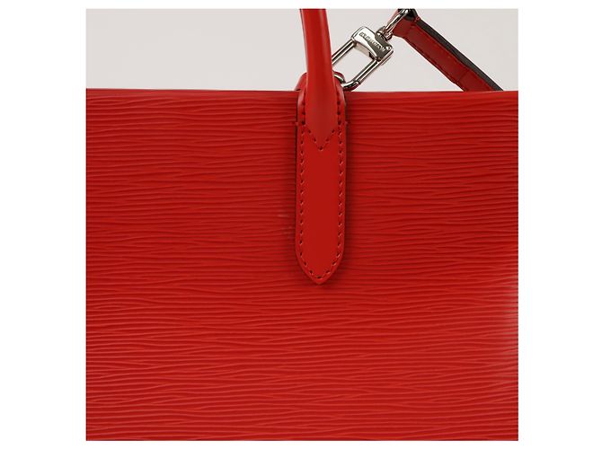 Louis Vuitton Borsa a Spalla Mali MM Rosso - vista 5