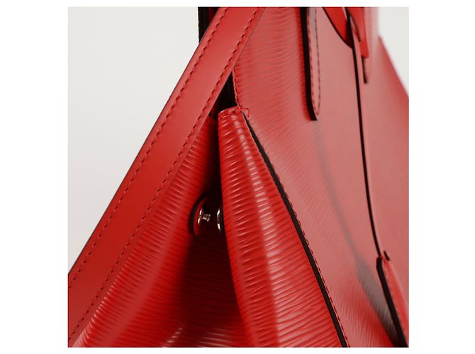 Louis Vuitton Borsa a Spalla Mali MM Rosso - vista 7