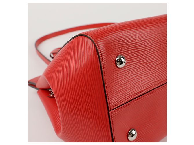 Louis Vuitton Borsa a Spalla Mali MM Rosso - vista 9