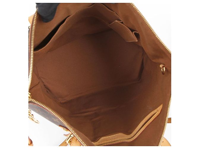 Louis Vuitton Borsa a Spalla Palermo GM Marrone - vista 12