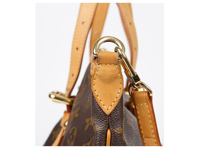 Louis Vuitton Borsa a Spalla Palermo GM Marrone - vista 6