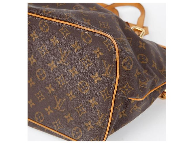 Louis Vuitton Borsa a Spalla Palermo GM Marrone - vista 9