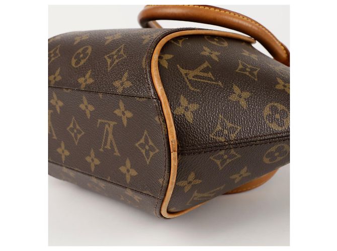Louis Vuitton Borsa Tote Ellipse PM Marrone - vista 7