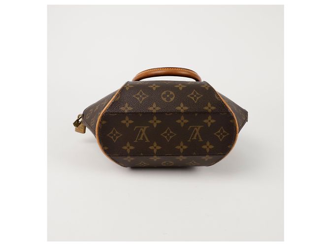 Louis Vuitton Borsa Tote Ellipse PM Marrone - vista 8