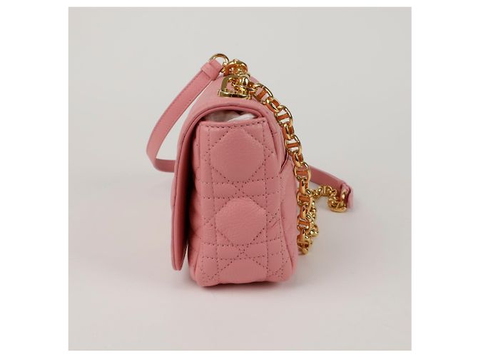Dior Borsa a spalla piccola Carousel Chain Rosa - vista 3