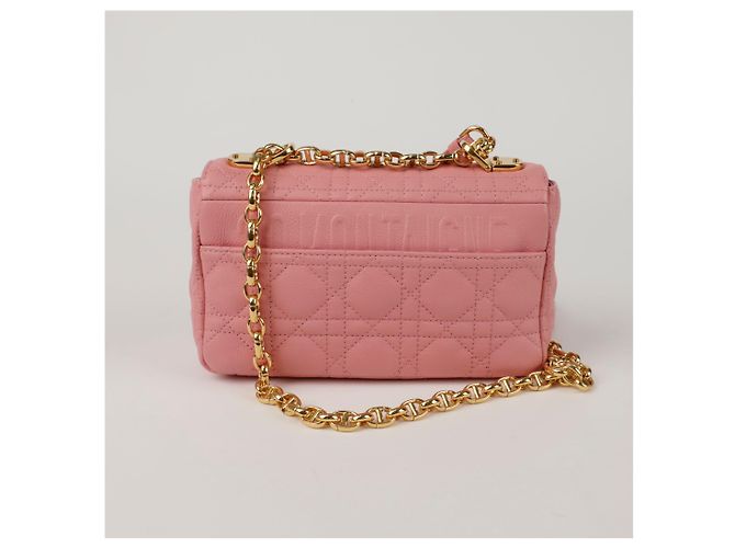 Dior Borsa a spalla piccola Carousel Chain Rosa - vista 4