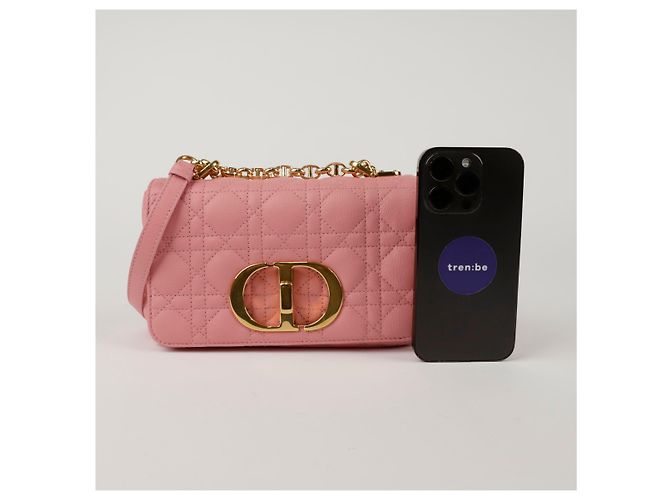 Dior Borsa a spalla piccola Carousel Chain Rosa - vista 7